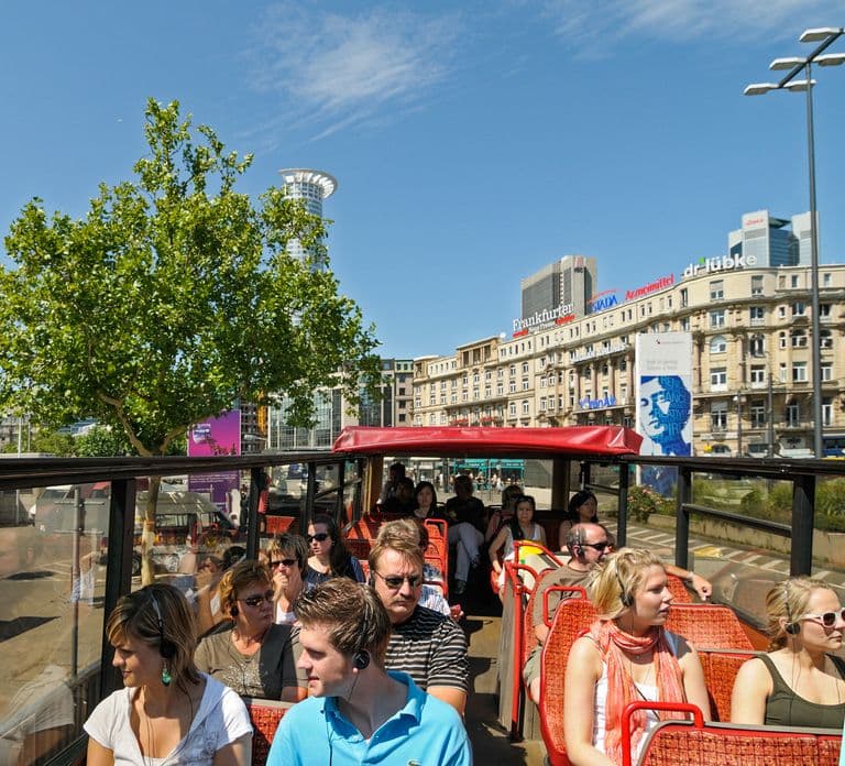 Frankfurt: Hop-On, Hop-Off Grand of Express busticket