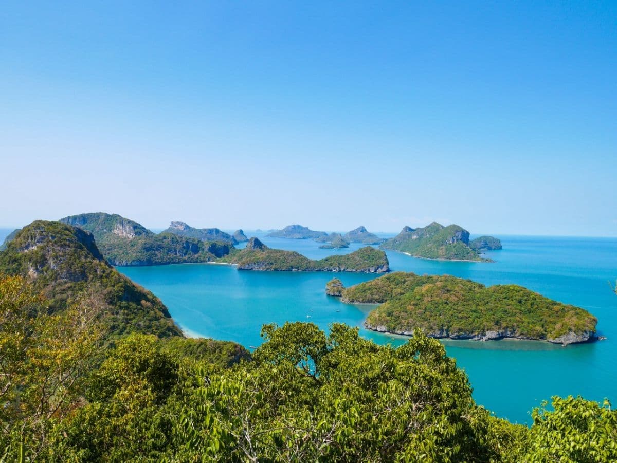Join Tour Angthong Marine National Park and Kayaking Experience by Big Boat from Samui