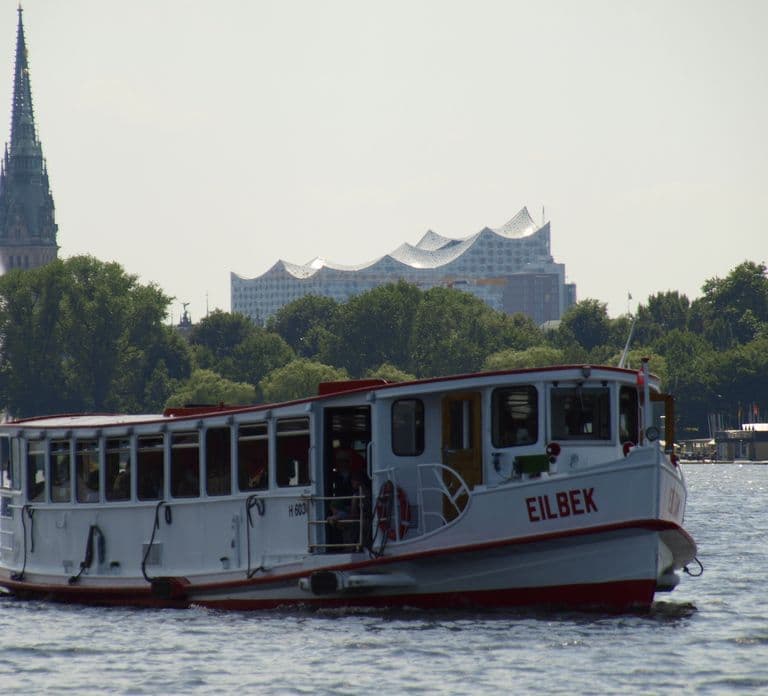 Hamburg: City Cruise on Alster Lake