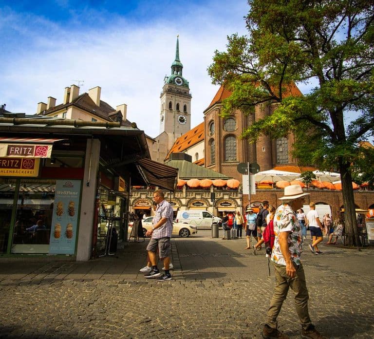 Krótko i słodko: Degustacja na Viktualienmarkt