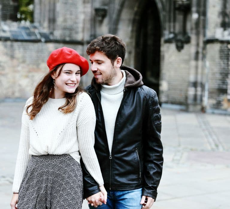 Hamburg: Privates fotoshoot en wandeltocht voor koppels