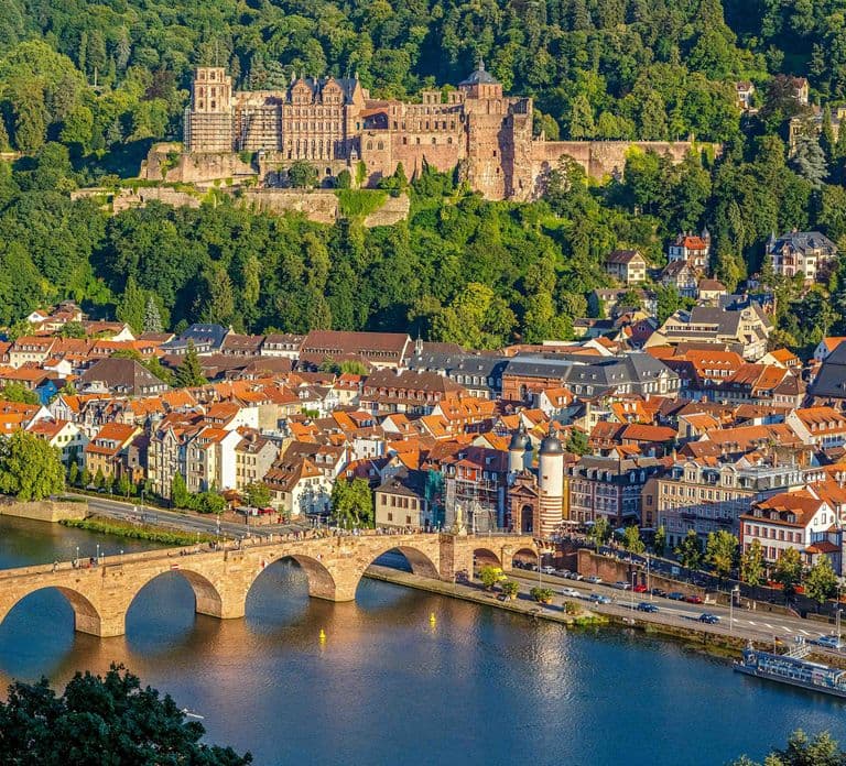 From Frankfurt: Heidelberg, Castle and Old City Guided Tour