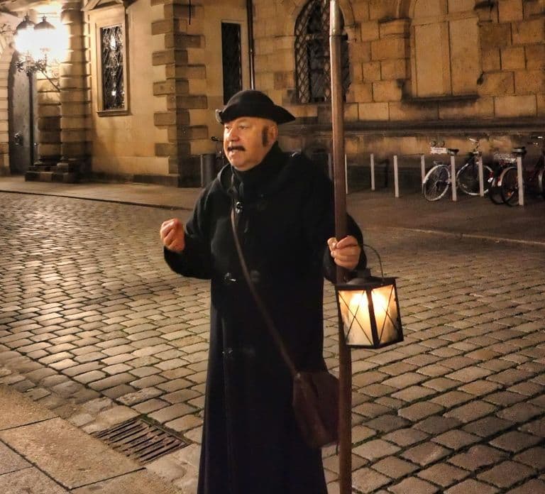 Dresde : Visite guidée avec le veilleur de nuit dans la vieille ville