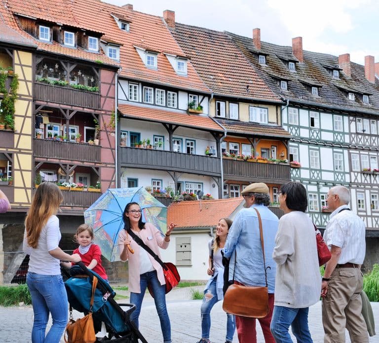 Erfurt: Begeleide stadswandeling door de oude binnenstad