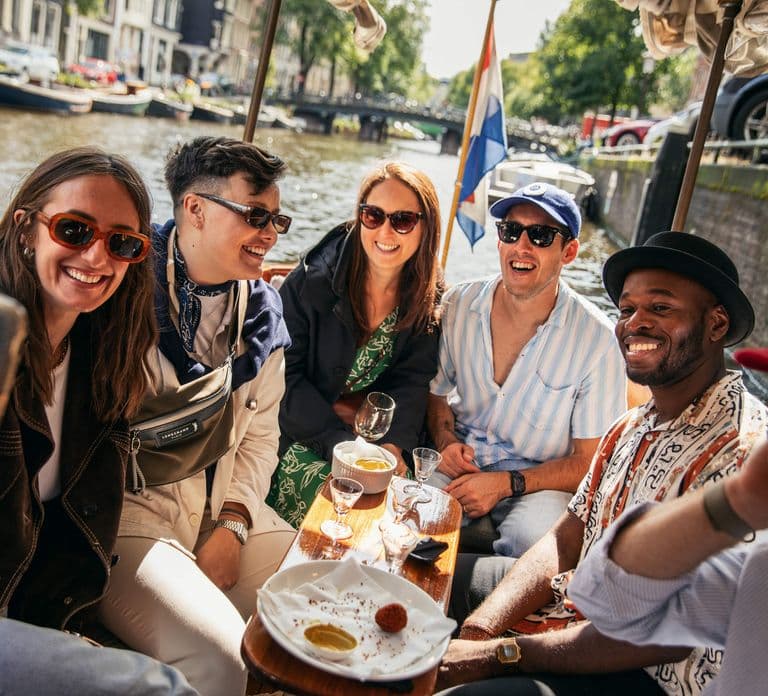 Amsterdam: Wycieczka kulinarna i rejs kanałami