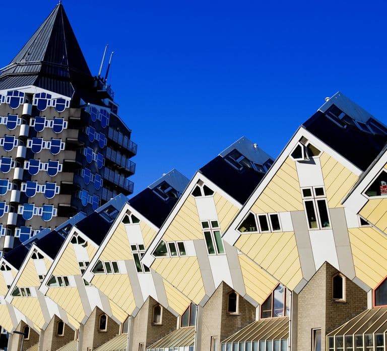 From Amsterdam: Rotterdam and The Hague Tour in Spanish