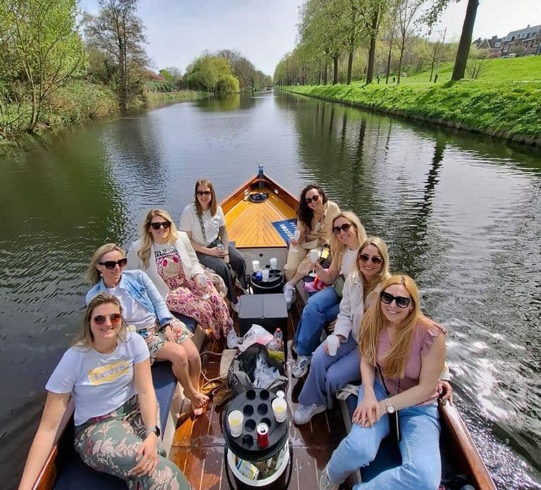 The Hague: Private Boattour up to 10 persons