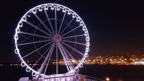 The Hague: The Pier SkyView Ticket with Drink and Snack Day Tours
