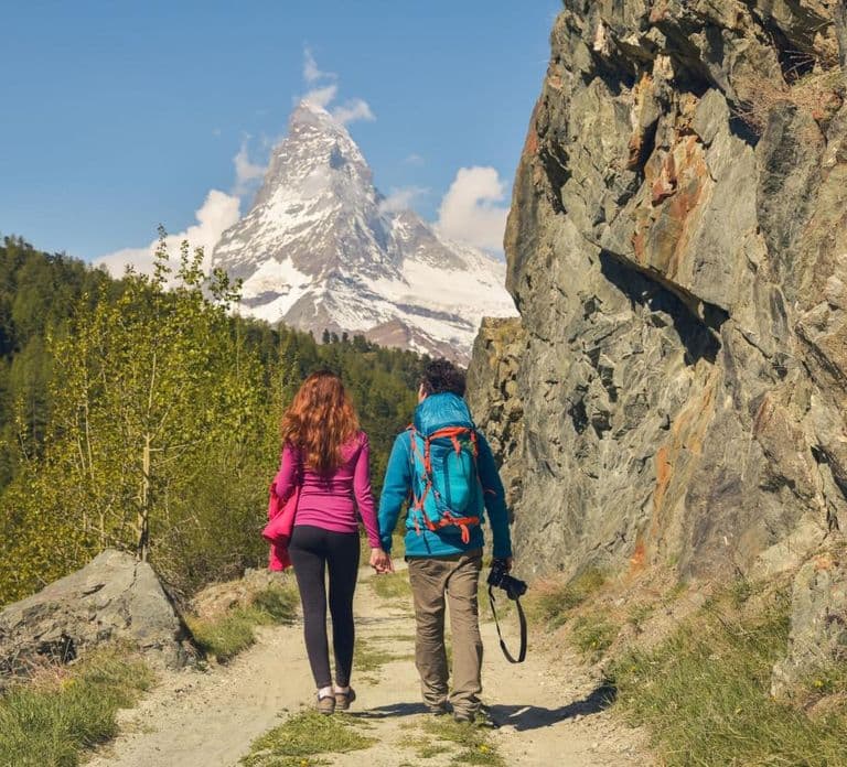 Majestic Hiking Private Tour in Zermatt with pick up