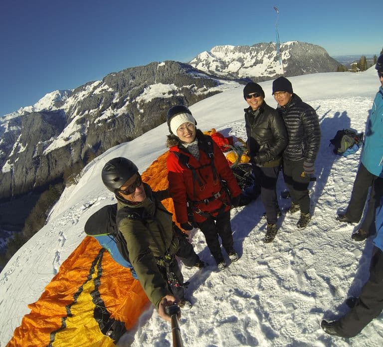 Stans: Tandem Paragliding Experience