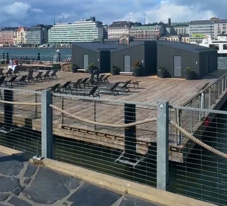 Helsinki: Allas Pool Koudetraining & Sauna-ervaring