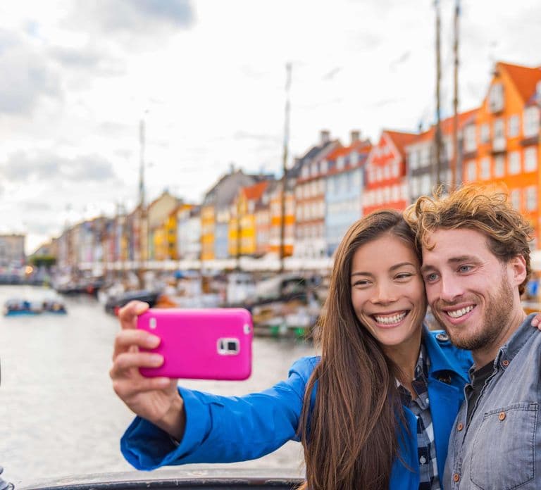 Copenhagen City, Old Town, Nyhavn, Architecture Walking Tour