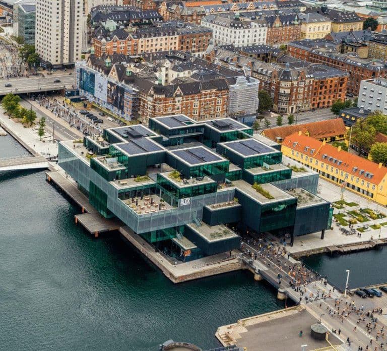 Copenhague: Entrada al Danish Architecture Center