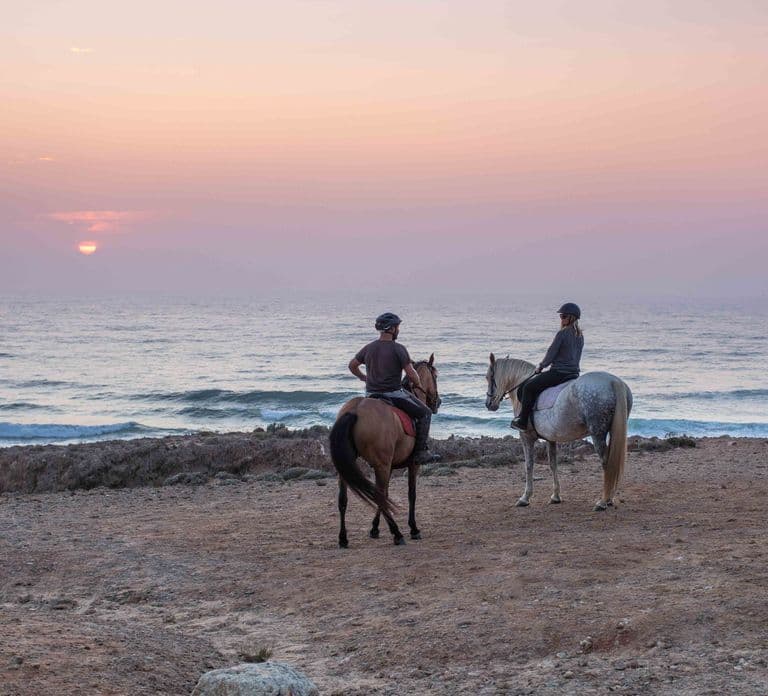 Algarve: Horse Riding Beach Tour at Sunset or Morning