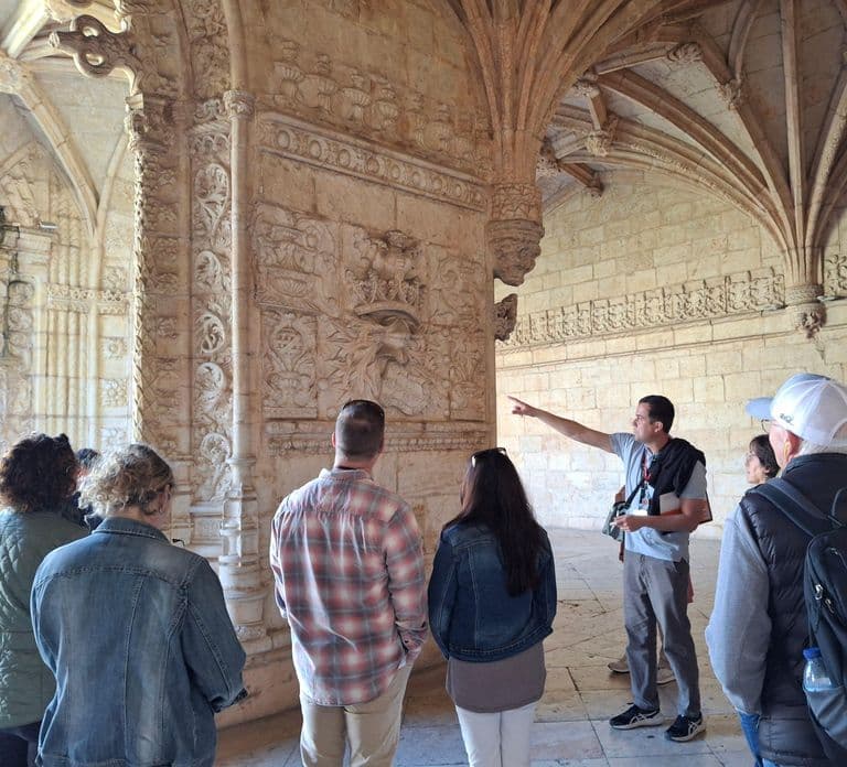 Lisbon: Belem Walking Tour with Jeronimos Monastery Entry