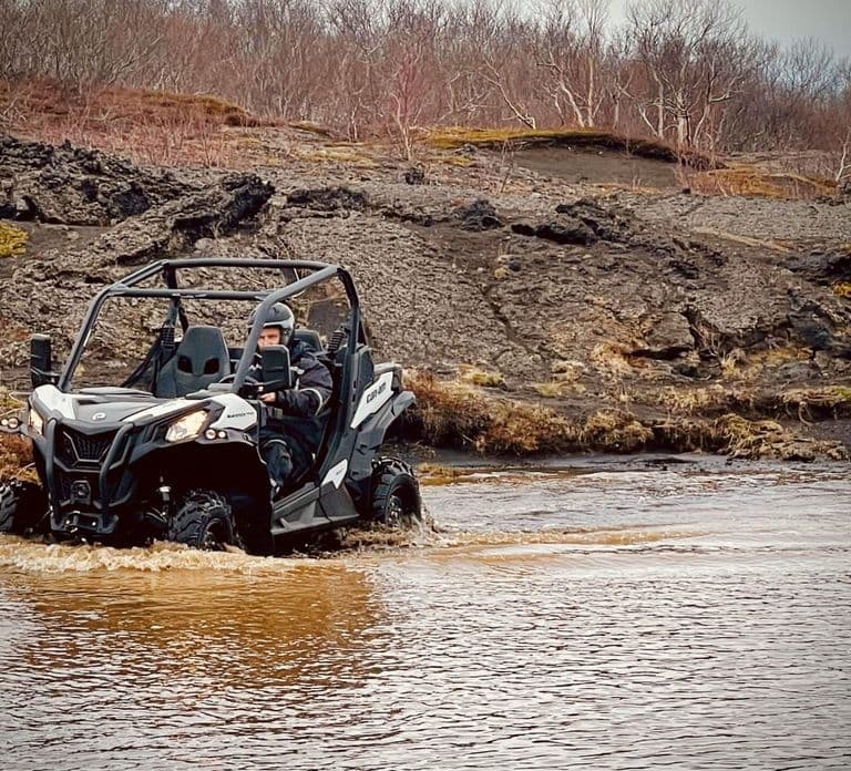 Mývatn: Mývatn-meer ATV begeleide safari-ervaring