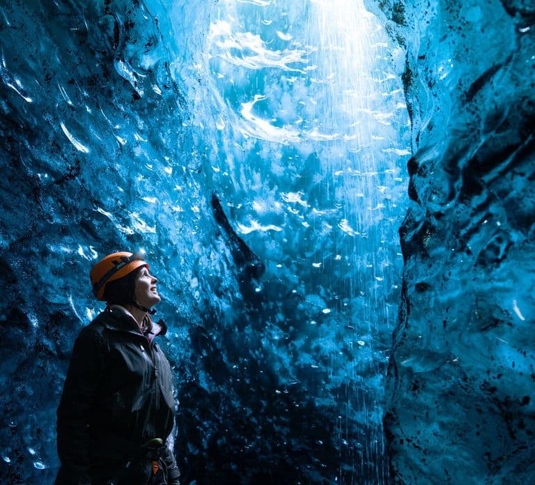 Sólheimajökull: Gletsjerwandeling en Blauwe IJsgrotten Tour