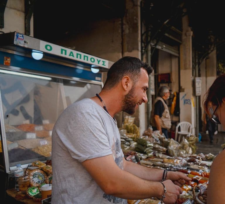 Athens: Tasting workshop and Food Market tour