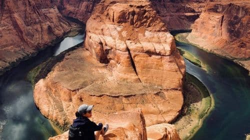 Excursão de 1 dia e 1 noite pelo Grand Canyon, Lower Antelope Canyon e Zion National Park