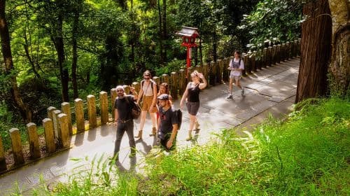 Kyoto: Wandeling en warmwaterbronnen in Kurama dagtochten