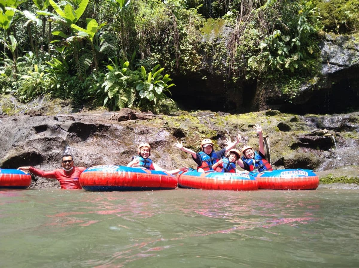Pakerisan River Tubing mit Gekko Adventure inklusive Mittagessen