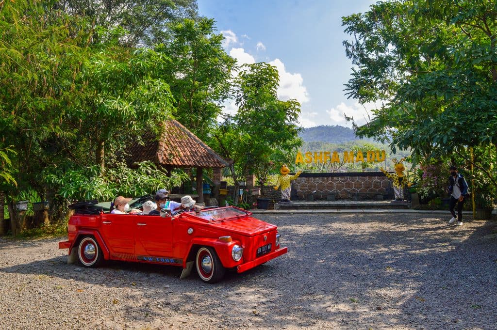 Tour in auto d'epoca VW Safari nei dintorni di Borobudur, Magelang