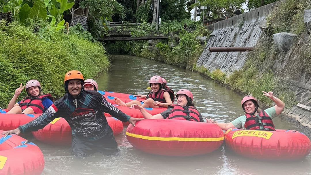 Barong River Tubing Abenteuer in Sukawati, Bali