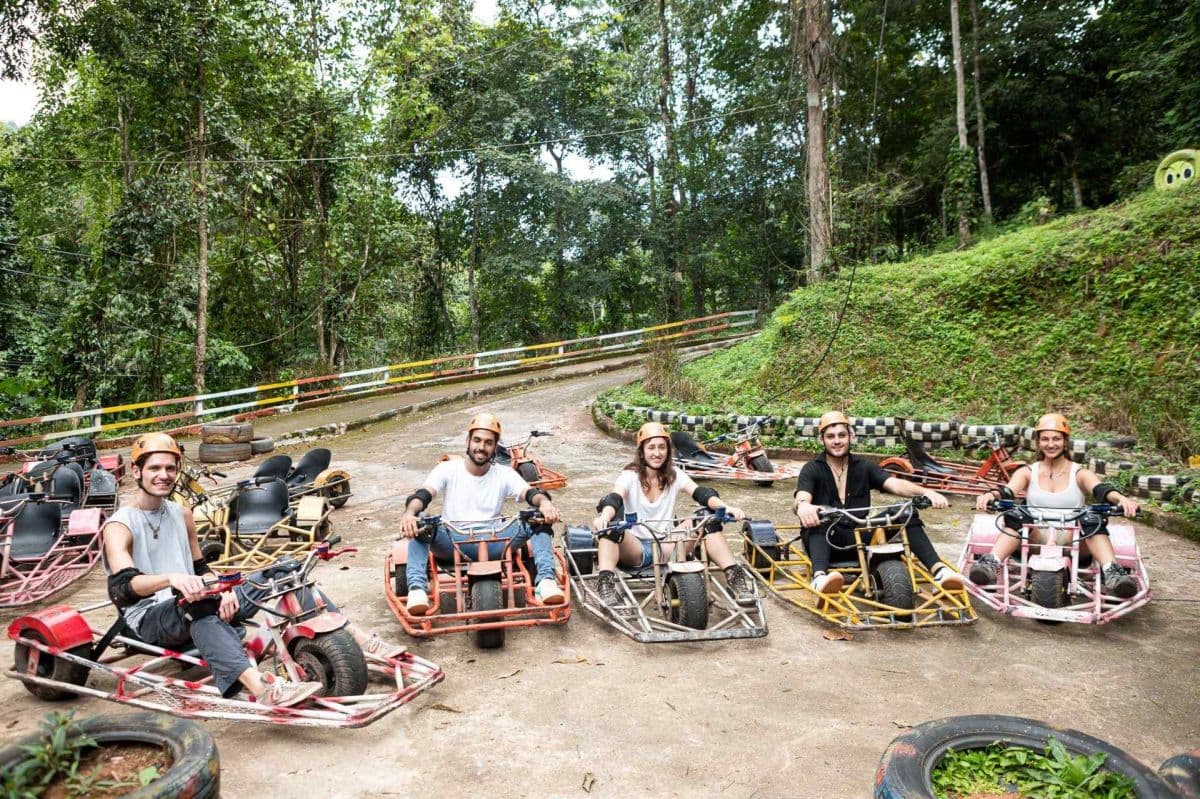 Skyline Adventure Zipline & Jungle Luge, Chiang Mai