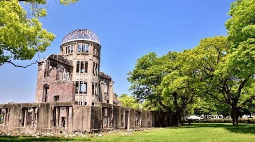 Osaka/Kyoto: Excursão de ônibus a Hiroshima e Miyajima e bilhete de Shinkansen
