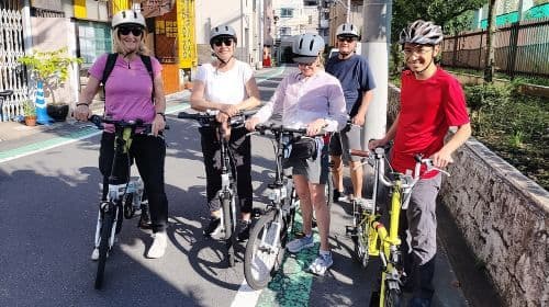 Tour in bicicletta nel centro di Tokyo Tokyo Backstreets Bike Tour Day Tours