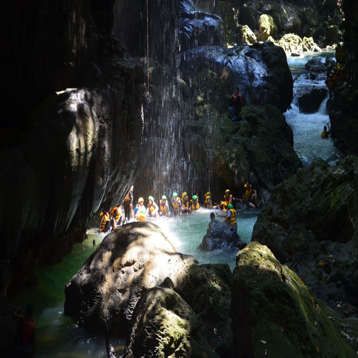 Body Rafting Green Canyon Pangandaran Trek Pendek