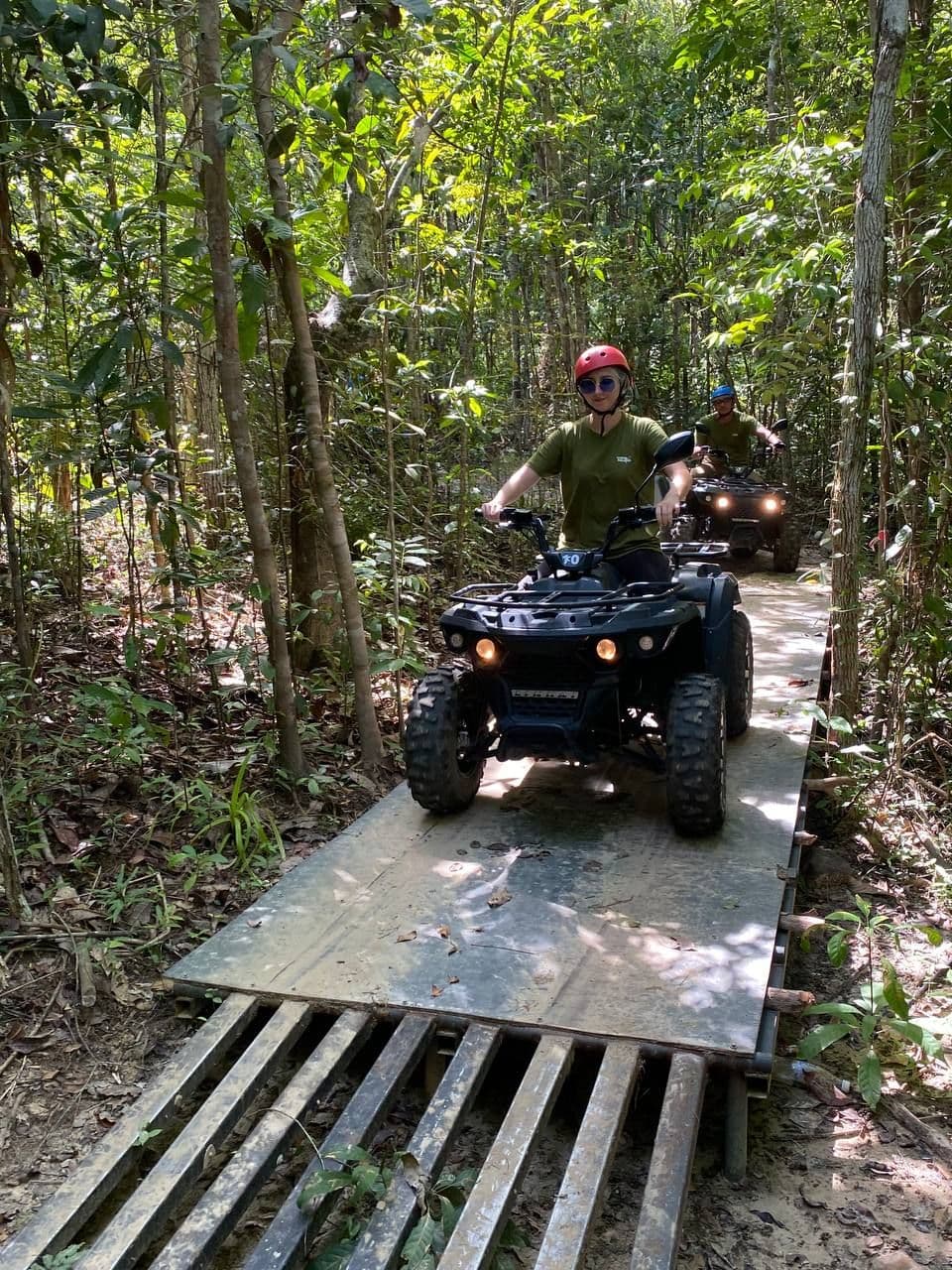 Sky ATV Ride at Mountain Manchinchang, Langkawi Skycab