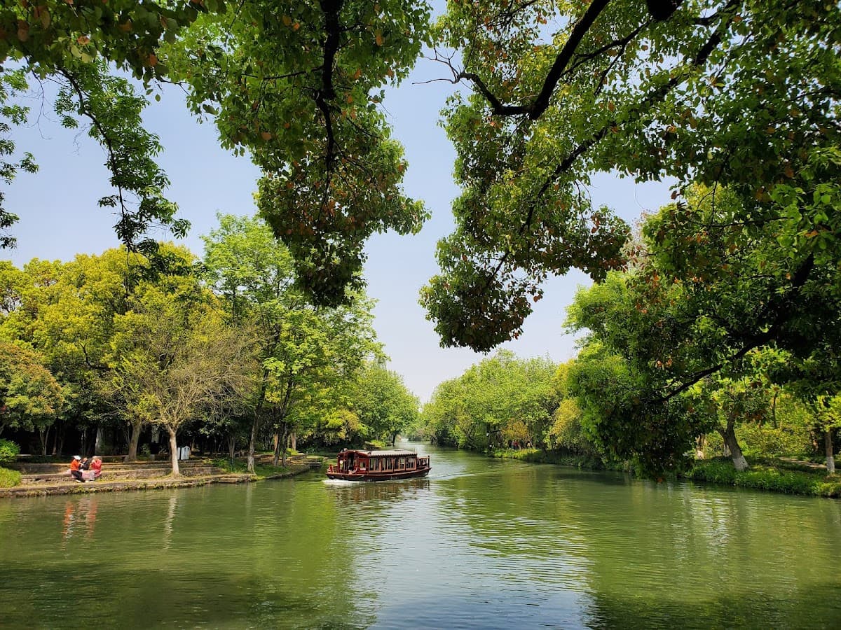 Xixi National Wetland Park Toegang + Elektrische boottocht