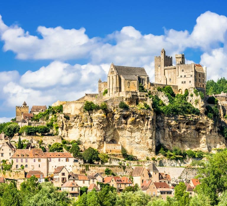 Vanuit Sarlat: Beynac & Domme Tour & Dordogne Boottocht