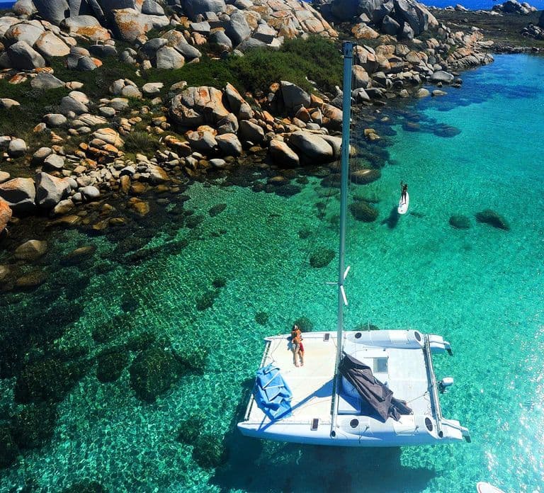 Bonifacio: Lavezzi Islands 카타마란 스노클링 투어
