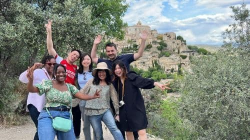 Luberon markets and villages from Aix en Provence