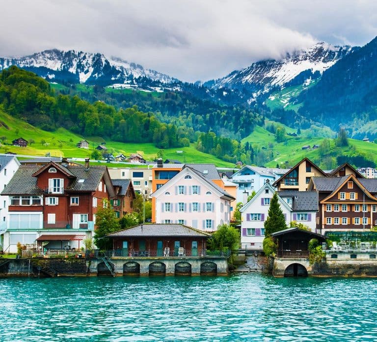 Lucerne: Mt Rigi, Mineral Spa and Astrid Chapel Private Trip