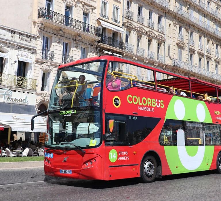 Marseille: City Sightseeing Hop-On Hop-Off Bus Tour