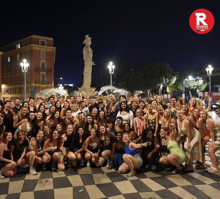 Nice: 4 Bars & 1 Club Fun Bar Crawl Party with Free Shots