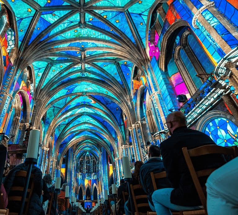 Kathedraal Saint-André in Bordeaux: LUMINISCENCE meeslepende muzikale show