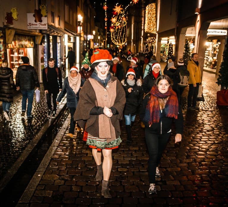 Freiburg: Kerst Drag Show Wandeling met Betty BBQ