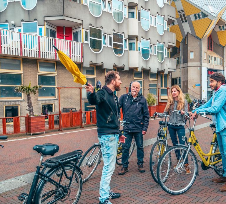 Discover Rotterdam: Classic Highlights Bike Tour by a…